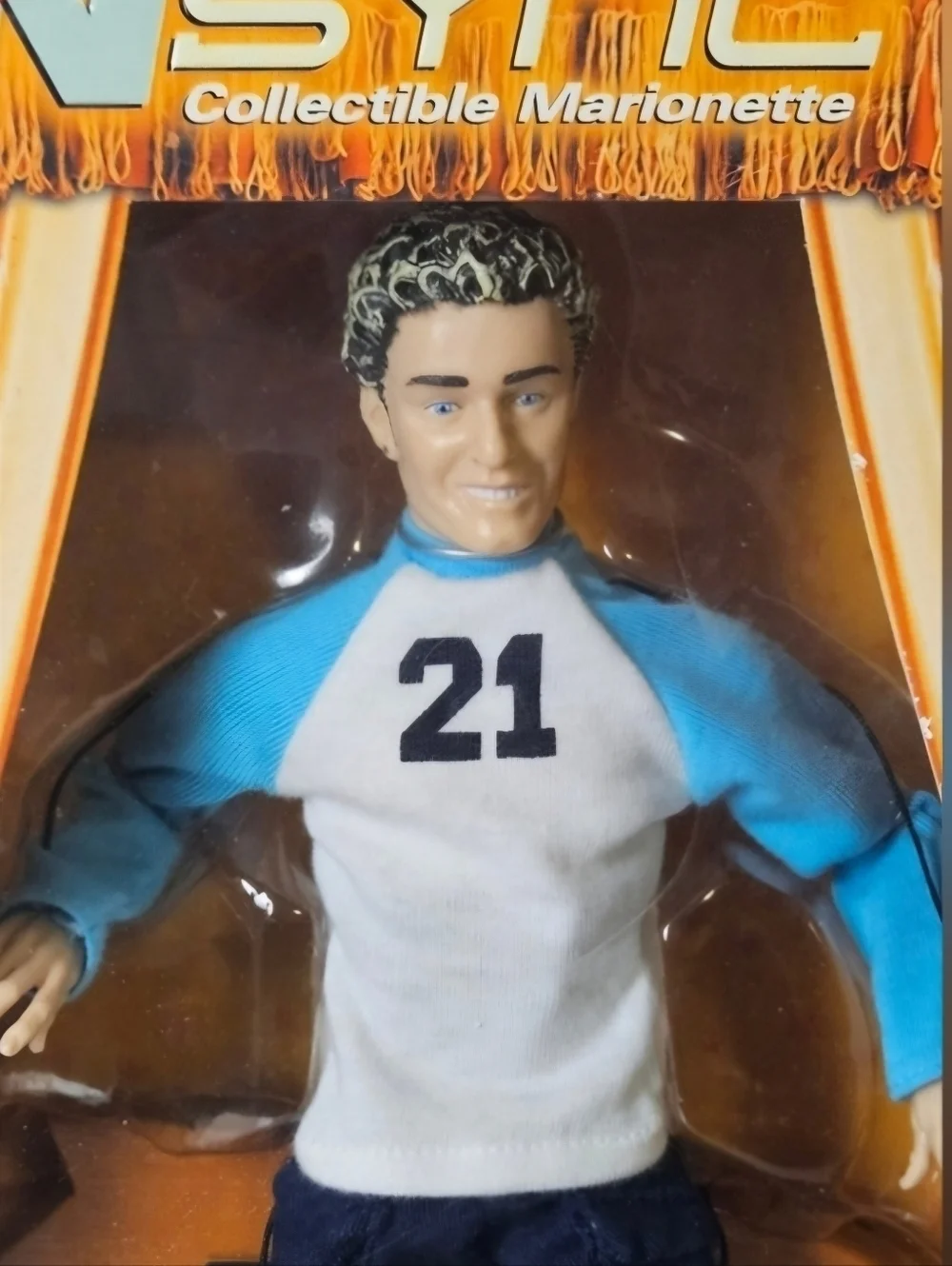 NSYNC Justin Timberlake Marionette Doll 2000 Living Toyz NIB